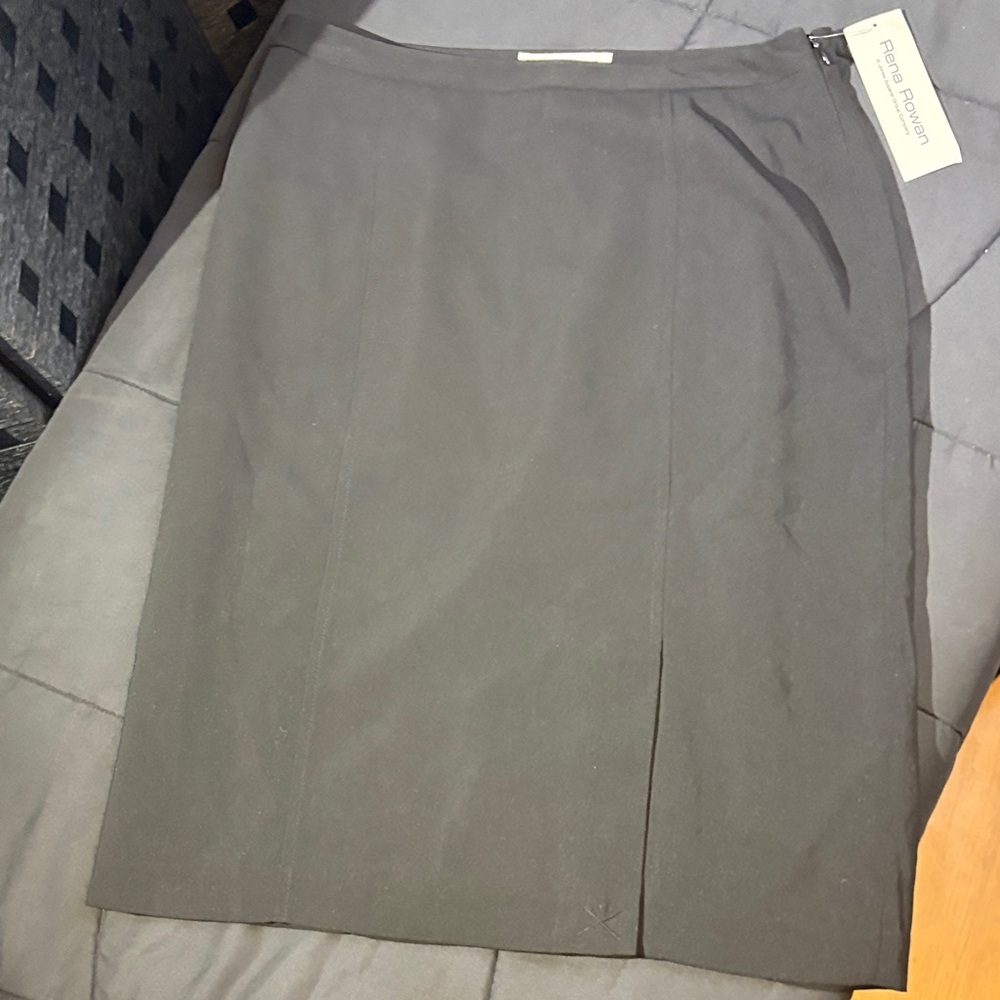 Rena Rowan Charcoal Pencil Skirt